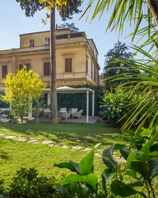 Secret Garden del Fenix Hotel Roma, ideale per relax e aperitivi