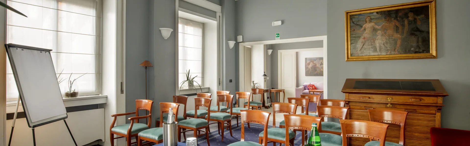 Sala meeting ed eventi del Fenix Hotel Roma