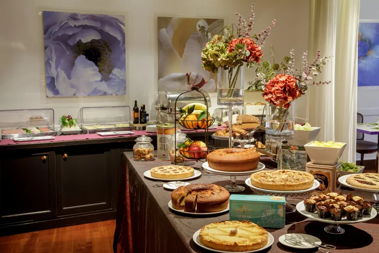 Colazione a buffet del Fenix Hotel Roma